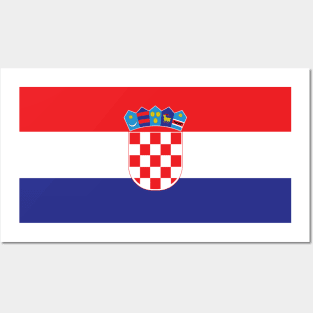 Croatian Flag Posters and Art